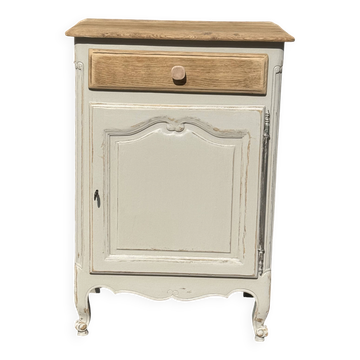 Renovated solid wood cupboard