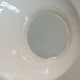 Lampe boule en opaline motif clown vintage 1960