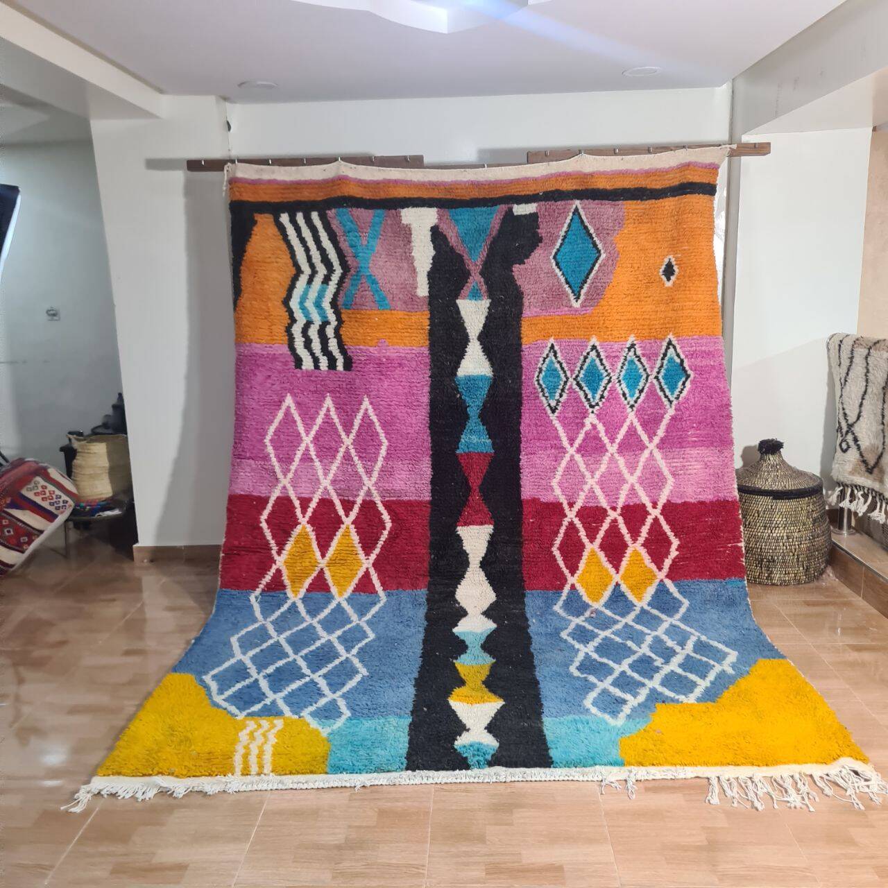 Handmade Moroccan Berber rug 300 x 200 cm