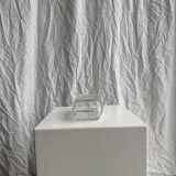 Vintage glass butter dish