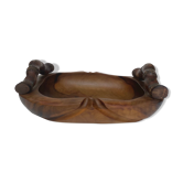 Plat en bois d'olivier