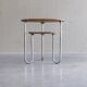 Bauhaus two-tier side table