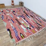 Handmade Moroccan Berber rug 290 X 237 CM