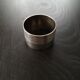 Silver metal towel round
