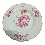Handmade and painted plate