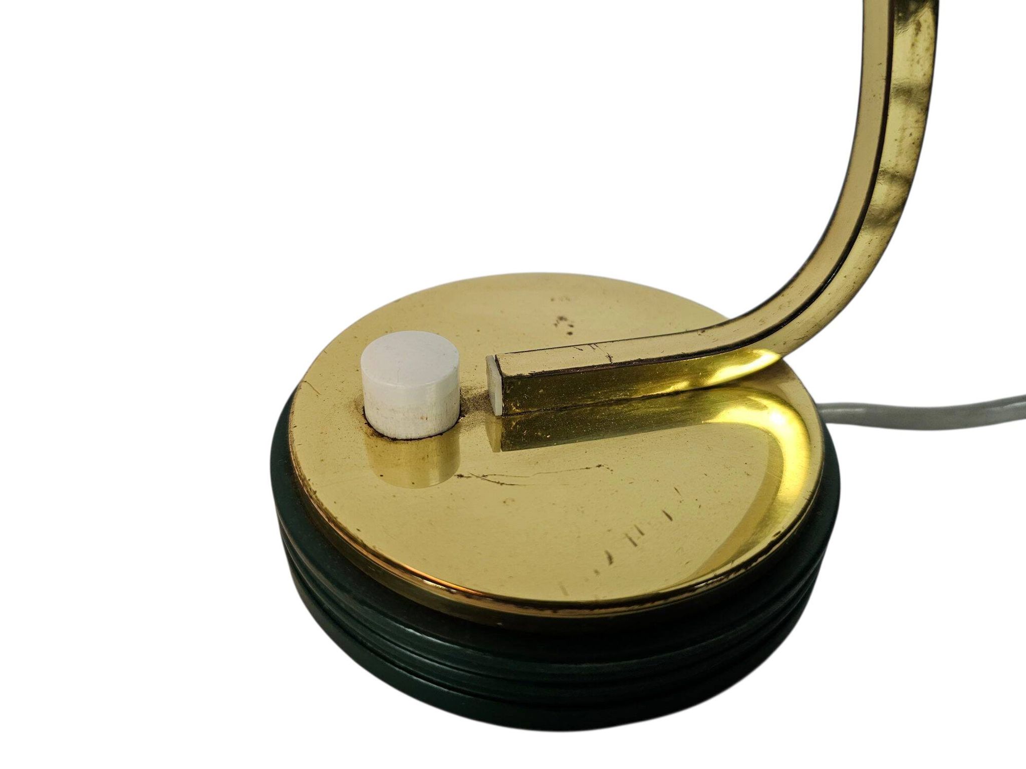 Pfäffle Leuchten - lampe de table - lampe de bureau - Allemagne - métal - laiton - années 70