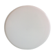 Round ceiling lamp in white opaline / vintage 60s-70s
