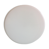 Plafonnier rond en opaline blanche vintage années 60-70