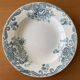 6 assiettes creuses anciennes en faïence de Clairefontaine