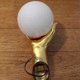 Arlus Main wall light in gilded bronze