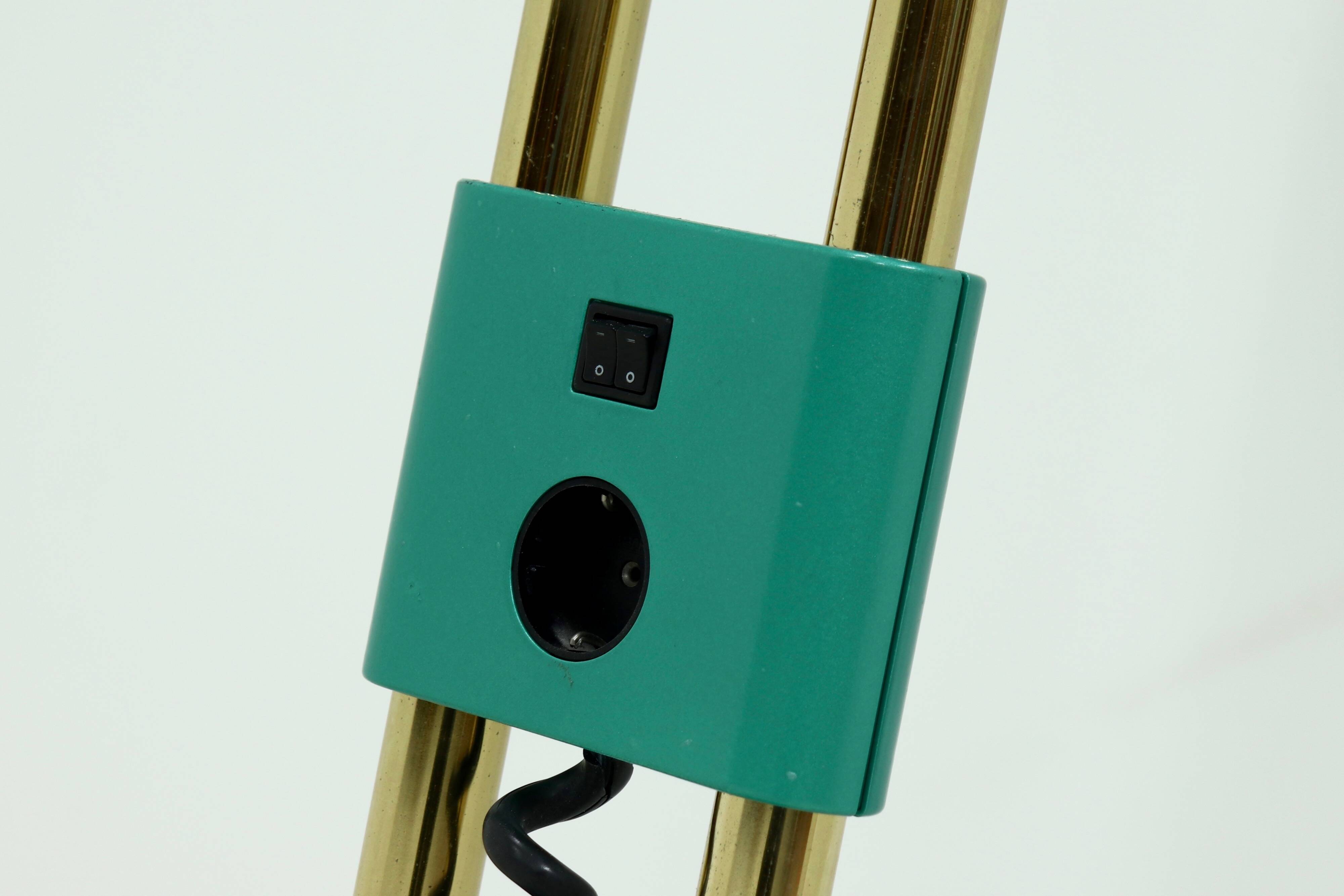 Post Modern Memphis Style Ludwig Leuchten Floor Lamp 1980s