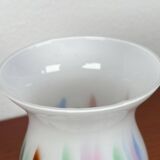 Postmodern glass vase by Hans Jürgen Richartz for the Richartz art collection, 1980s.