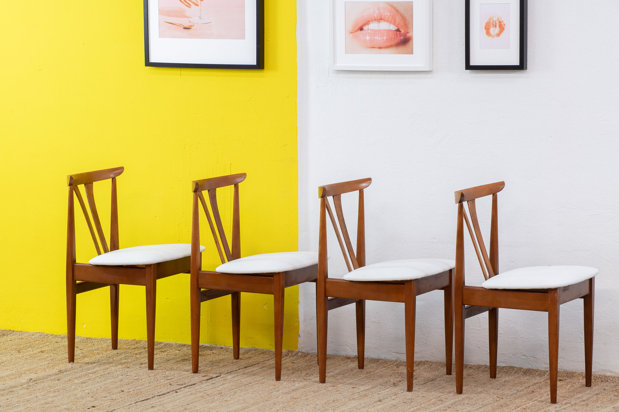 Vintage Scandinavian Chair – 47 cm