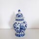 Old lid pot - asian porcelain - herbalism-1970-80