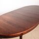 Table de repas, ovale, extensible, Danoise en Palissandre, Harry Østergaard