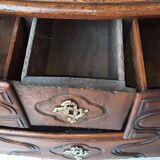 Commode louis XV noyer