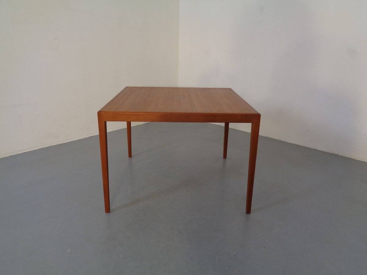 Danish Teak Coffee Table by Severin Hansen for Haslev Møbelsnedkeri, 1960s
