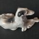 Figurine chien en porcelaine Metzler&Ortloff