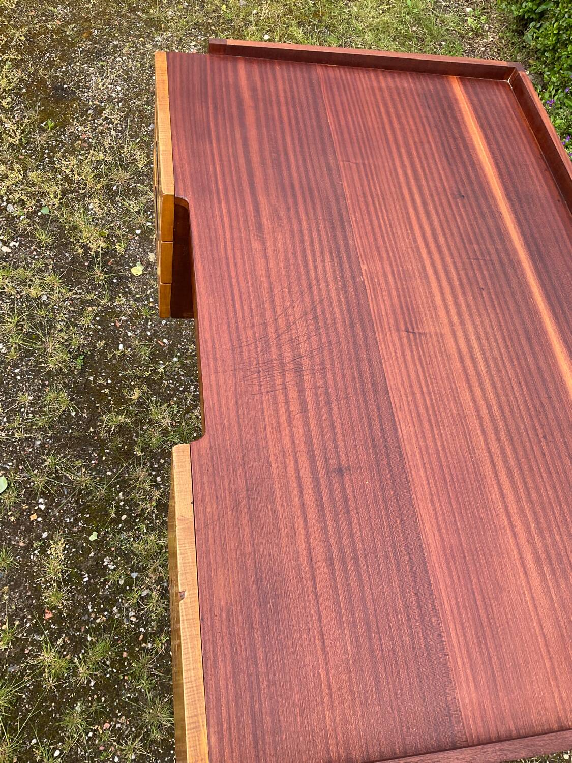 Scandinavian teak desk from the 60s