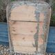 Antique mirror with carved wooden frame