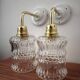 Paire d’appliques murales vintage