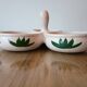 Hand-painted ceramic aperitif plate – Poteries du Marais