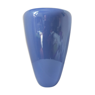 Vase céramique bleu lavande