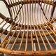 Vintage rattan basket chair