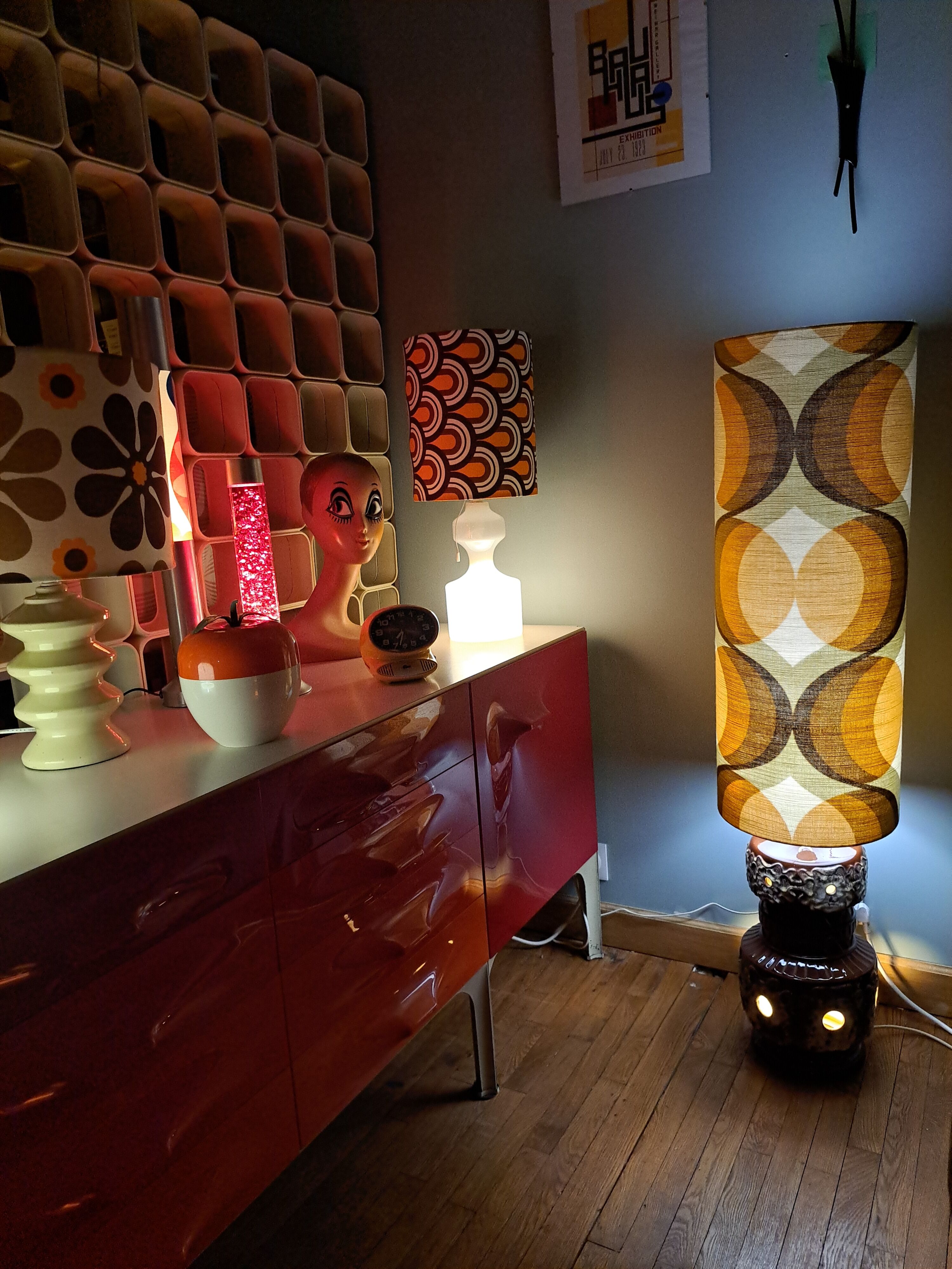 Vintage floor lamp 1970