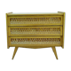 Commode en rotin des années 1960
