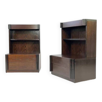 Pair of Scandinavian style bedside tables