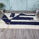Handmade traditional Moroccan Berber rug size 150 x 250 cm