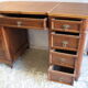 Bureau à caissons art déco
