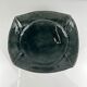 Glazed ceramic bowl in dark blue/green by Pierre Baey, 1960