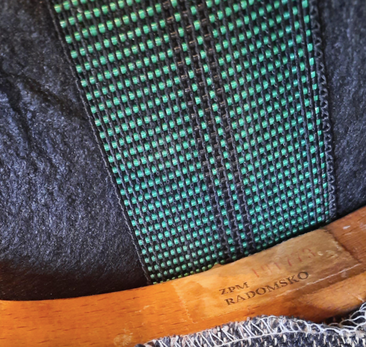 Suite of 2 chairs n5 ZPM Radomsko 1960