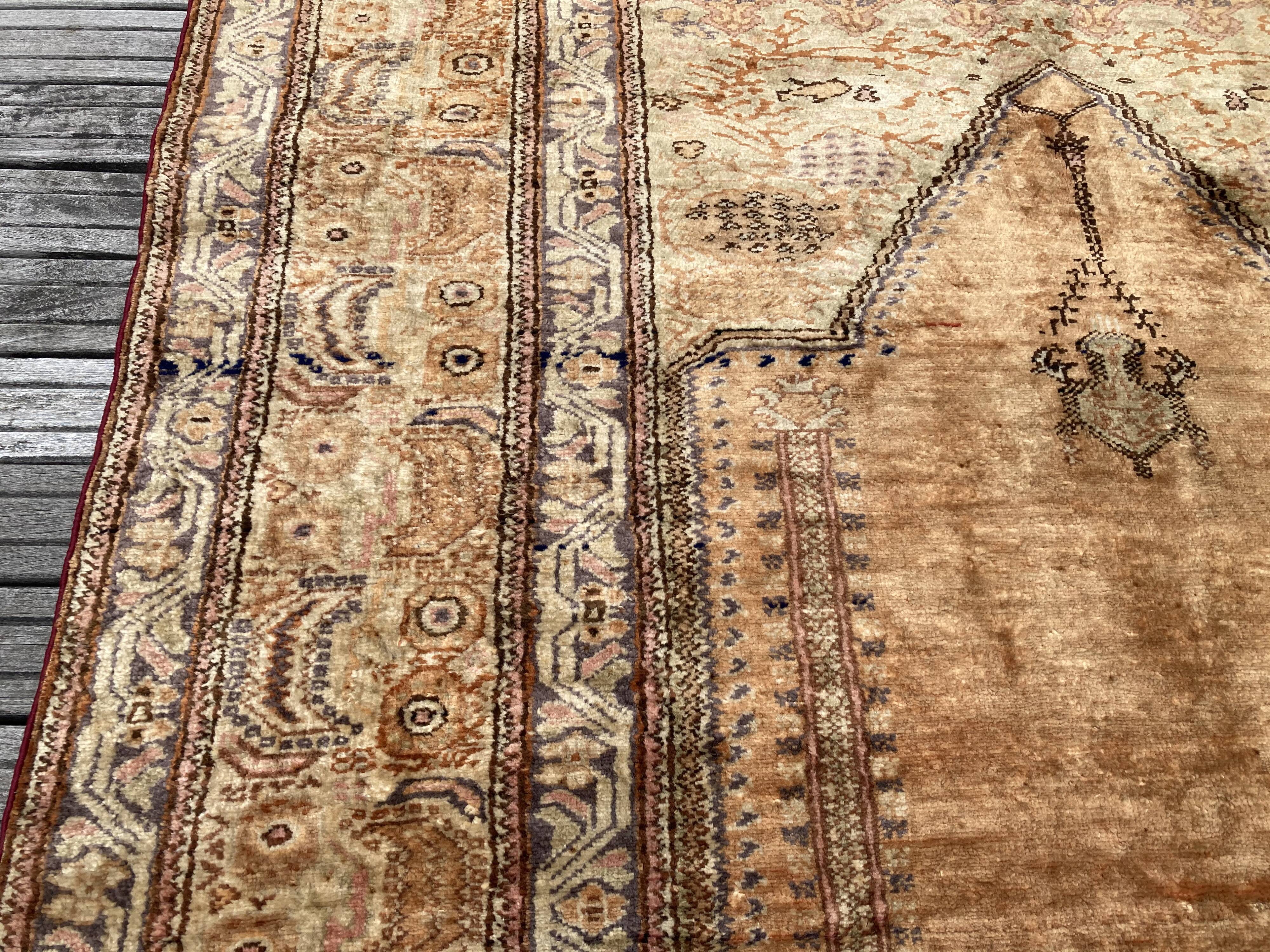 Silky Kayseri Turkish carpet, 116x183 cm