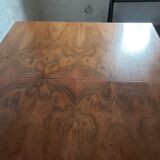 Walnut art-deco table