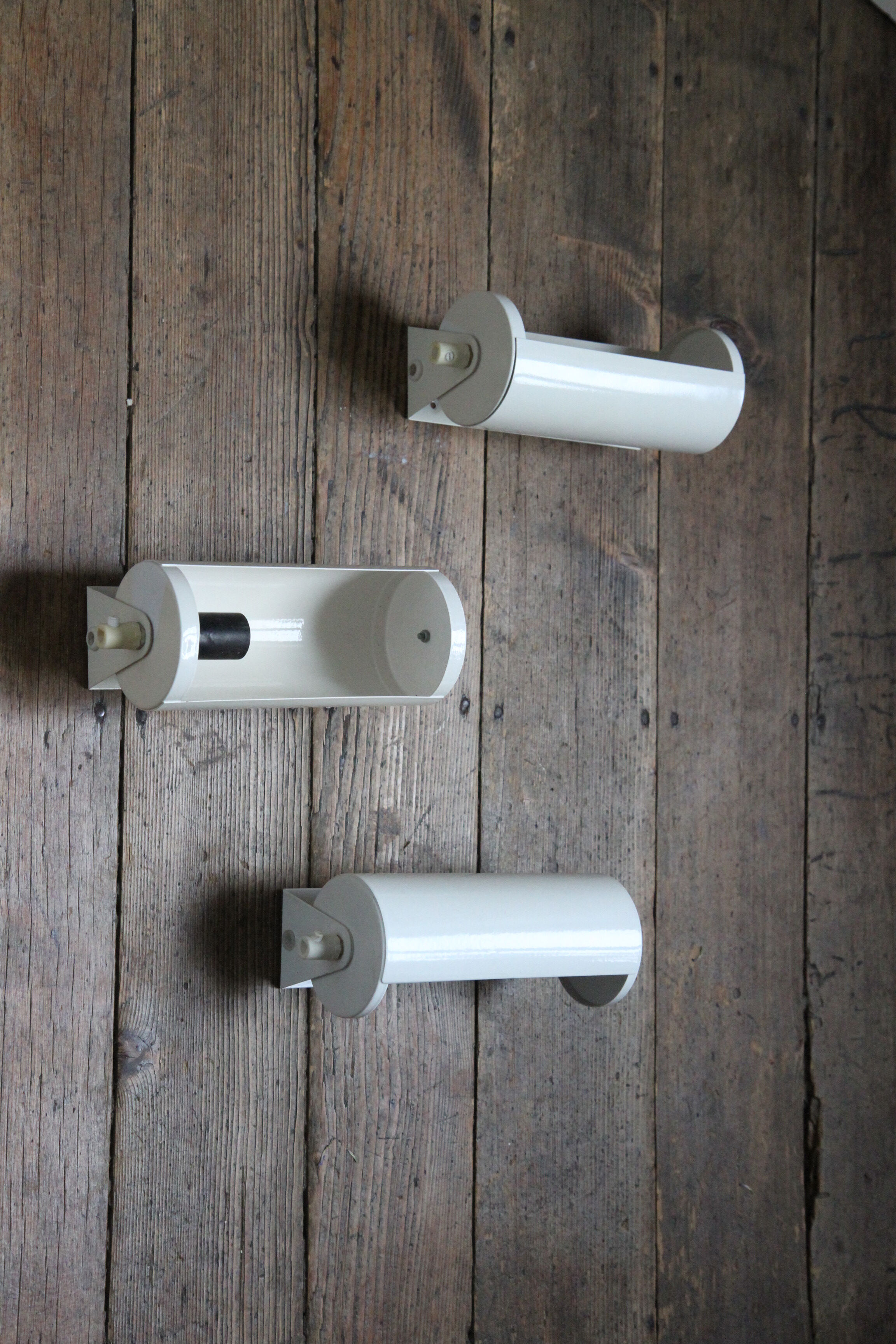 Vintage metal sconces