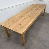 Large vintage table for 10 people.