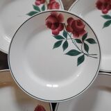 Vernon dessert plates – H.B.C. – 1940s