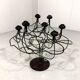 Large brutalist candalabra candle holder 1980’s