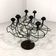 Large brutalist candalabra candle holder 1980’s