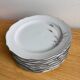 Set of 9 dessert plates – Winterling Röslau Bavaria porcelain, v
