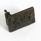 Massive, heavy 1970s Brutalist bronze push handle by Alpan Germany