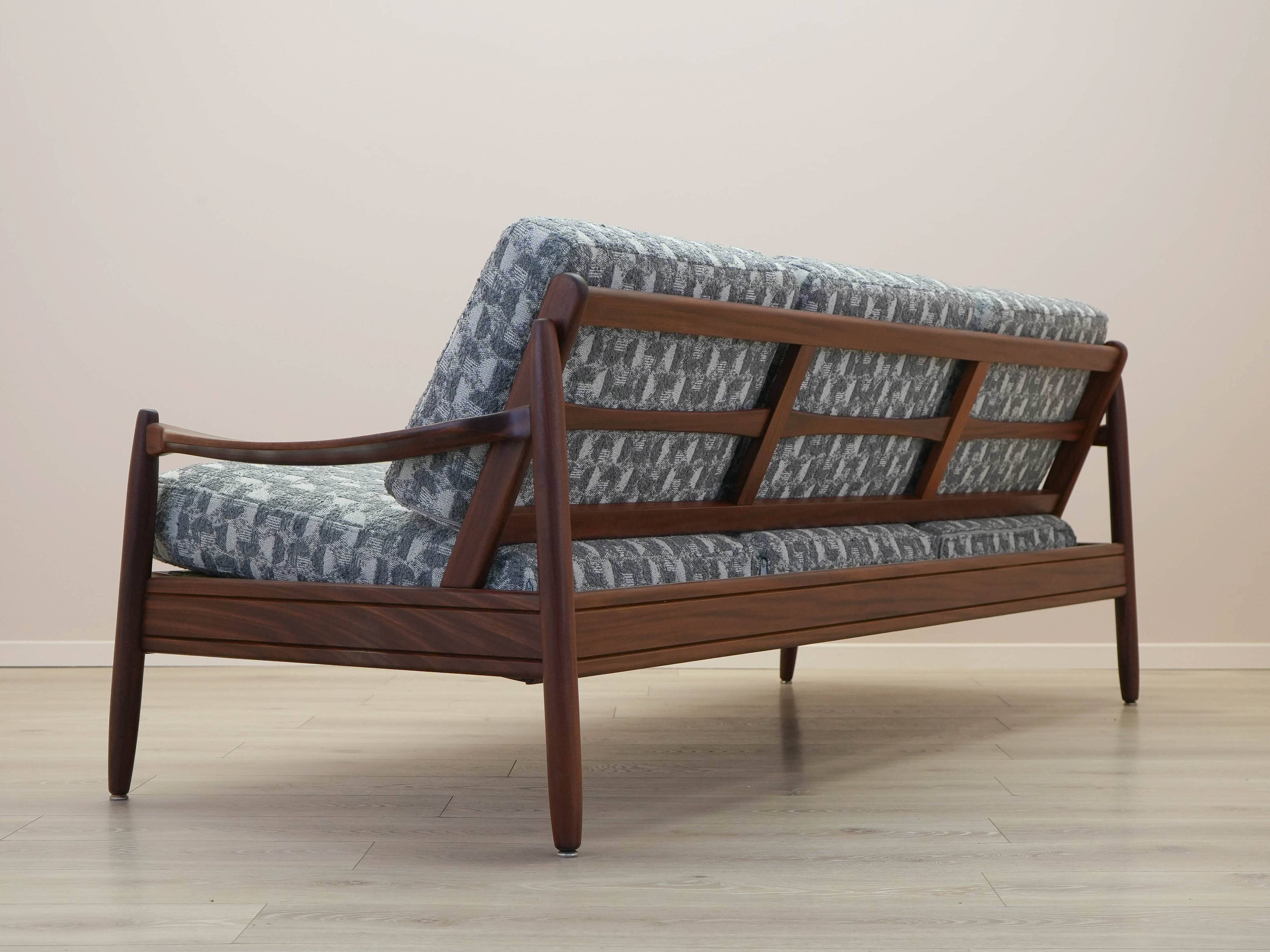 Teak sofa, Danish design, 1970s, made in Denmark