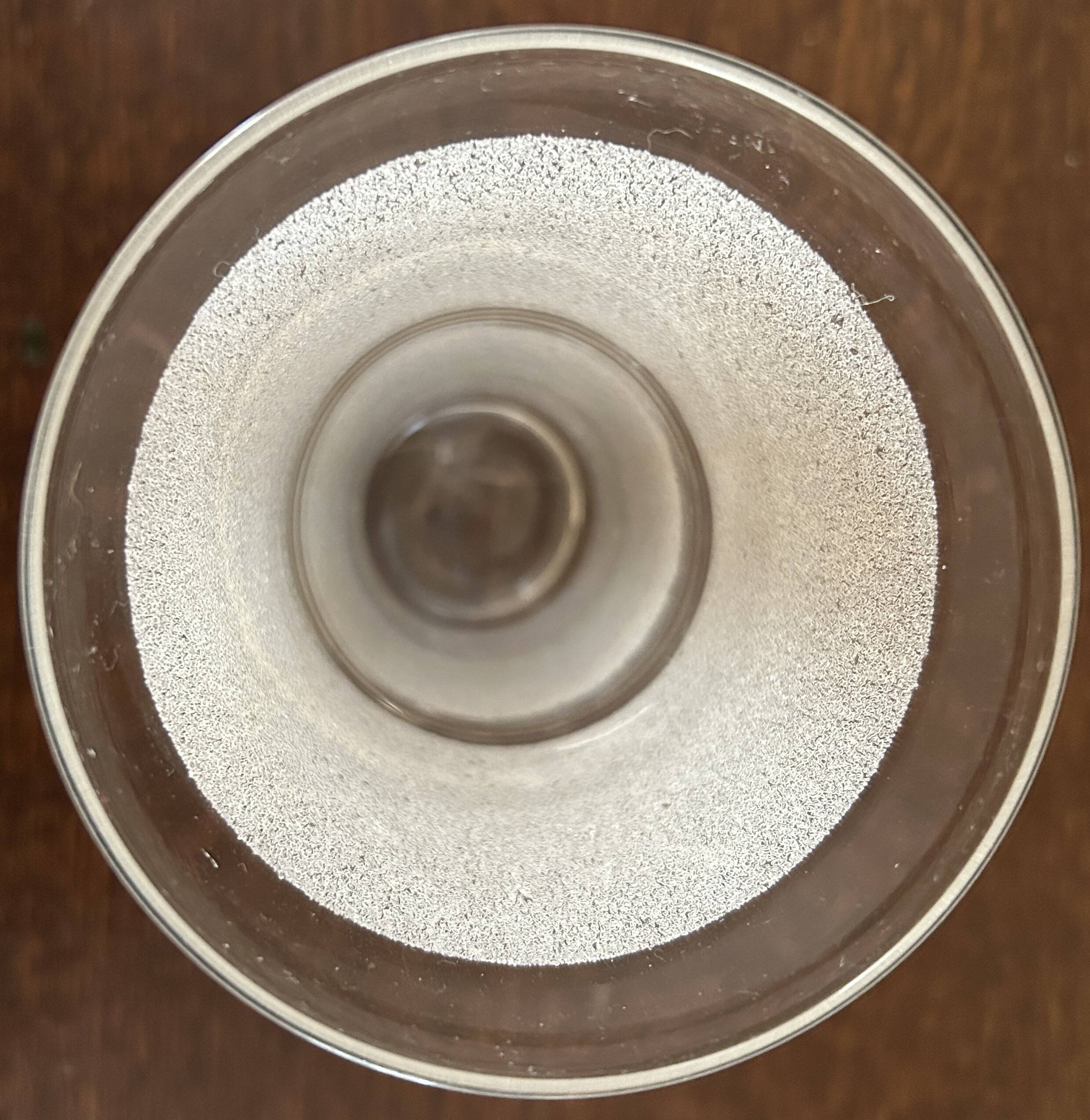 Jug + 6 frosted glass tumblers with white and gold rim.