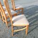 Série de 5 chaises vintage