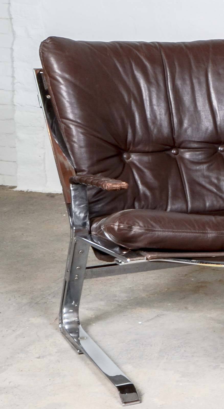 Mid-Century 'Pirate' Easy Chairs by Elsa and Nordahl Solheim for Rykken 60s