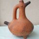Zoomorphic vase in terracotta