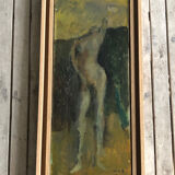 Oil on canvas signed Jacques Van Den Bussche